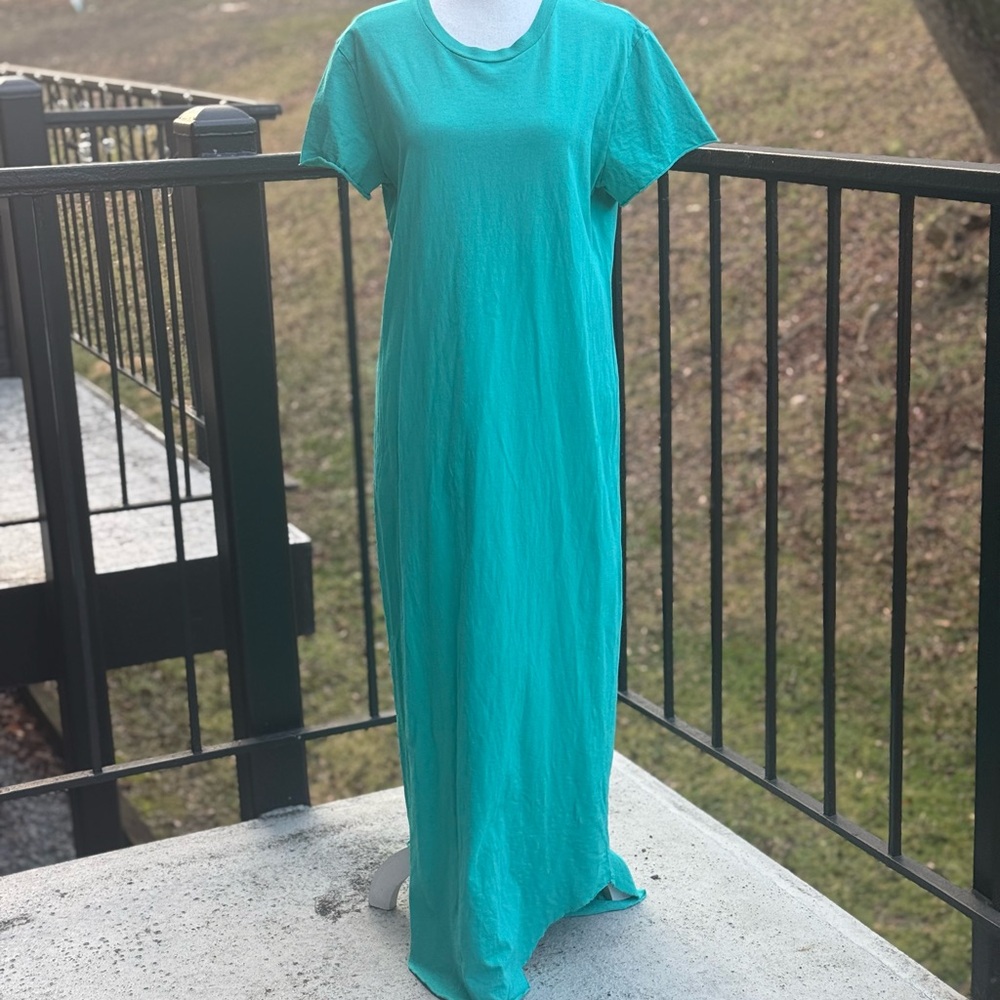 Frank & Eileen Tee Shirt Dress 100% Cotton Size Large